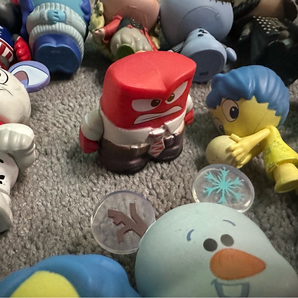 Different Disney characters, Action Figures Playset
